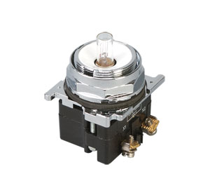 10250T-IL Indicating Lights:Heavy-Duty 30.5 mm Metal Oil Tight Indicating Lights