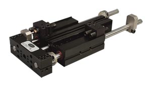 DLT Series Linear Thruster Slides:Linear Actuator Slides - Pneumatic Linear Motion Modular Series