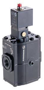 P72F Series Combined Pneumatic Soft Start and Dump Valve:Norgren Excelon® Air Line Smooth Start/ Exhaust Dump Valves for Compressed Air Systems