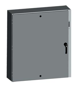 SCE-XEL Series Electrical Disconnect Enclosure:NEMA Type 4 Enviroline® Series Single Door Outdoor Electrical Enclosures for Flange Mounted Disconnects