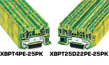 XBPT PE Series:Spring Cage Ground Terminal Blocks