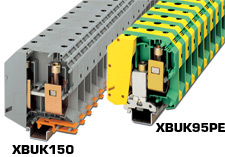 XBUK150 and XBUK95PE:High Current Terminal Blocks
