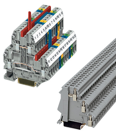 XBUTT and XB3UK Series : Double and Triple Level Terminal Blocks