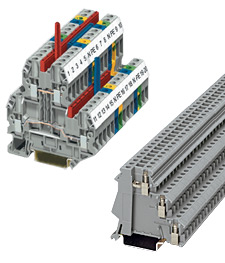 XBUTT and XB3UK Series:Double and Triple Level Terminal Blocks