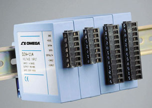 DIN-100 OMEGABUS®:Din Rail Mount Digital Transmitters