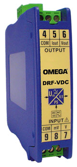 DRF-VDC and DRF-VAC:DC and AC Voltage Input Signal Conditioners - Discontinued