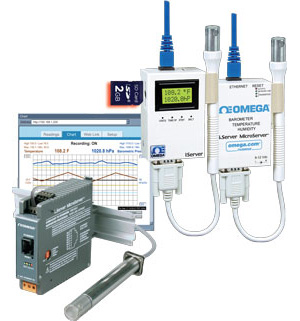 iBTX and iBTHX Series:iServer MicroServer™ Barometric Pressure, Temperature, and Humidity Transmitters