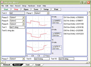 iNET-iWPLUS:Data Acquisition and Control Software for use with instruNet Data Acquisition Systems