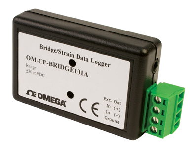 OM-CP-BRIDGE101A Series : Bridge/Strain Gage Data Logger