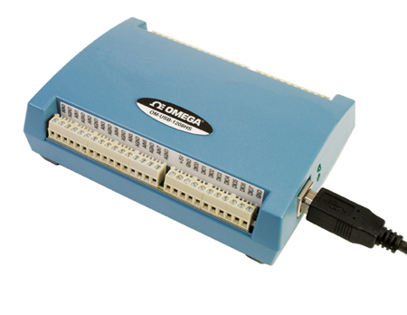 OM-USB-1208HS Series :   Discontinued - 8-Channel High Speed Voltage Input USB Data Acquisition Modules