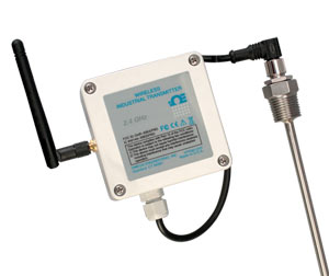 UWRTD-2-NEMA:Wireless RTD Transmitter with Weather Resistant Enclosure