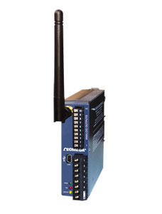 UWTC-REC4:Wireless DIN Rail Mount Receiver with Analog Outputs