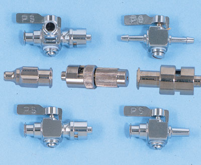 FT-6000 Series : Nickel-Plated Brassluer Fittings, Adaptors and Manifolds