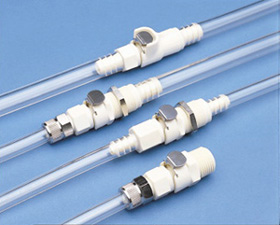 FT-PLC-12 Series:THERMOPLASTIC QUICK COUPLINGS - Polypropylene 1/8