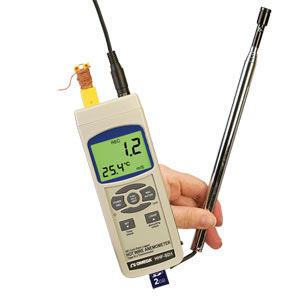 HHF-SD1:Hot Wire Anemometer with Real Time Data Logger