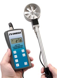 HHF143 Series:Handheld Rotating Vane Anemometer