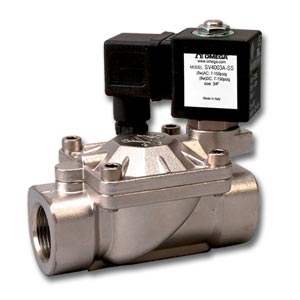 SV4000A Series:2-Way Solenoid Valves - For Hot Water and Steam