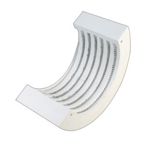 CRRS Series:CERAMIC RIBBON HEATERS Ultra-High Temperature, Helically Wound
