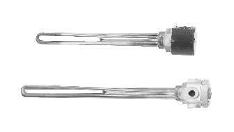 STYLE EMT-3:2 inch NPT Brass Screw Plug Immersion Heaters for Clean Water Applications