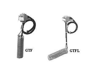 GTF and GTFL Series:Fluoropolymer Covered Immersion Heaters