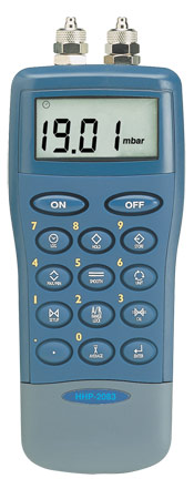 HHP-2000 : Handheld Digital Manometers, with Leak Testing and Datalogging Options