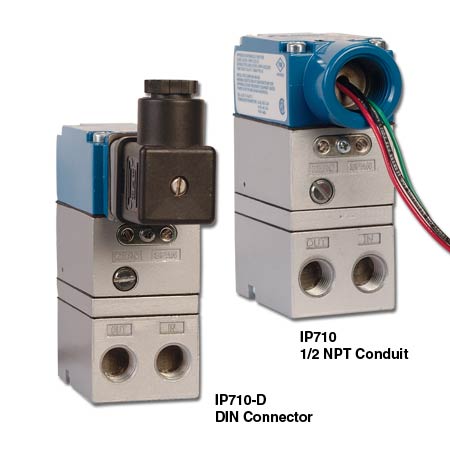 IP710 Series : High Accuracy I/P Transducer Electronic Air Pressure Control