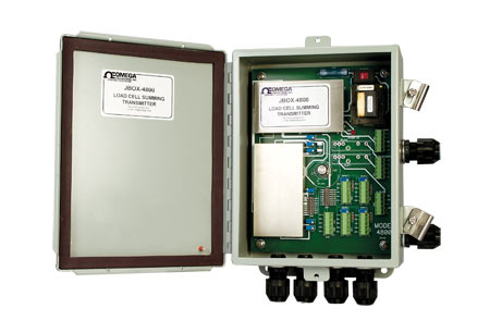 JBOX4800 : Summing Box/Transmitter, 4-20 mA and 0-10 Vdc Outputs