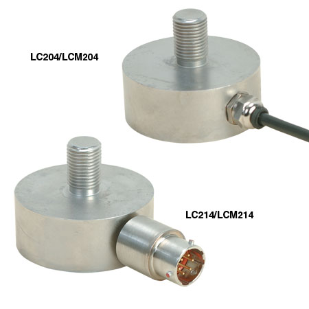 LCM204 and LCM214 Series : Miniature Load Cells - Surface Mount Style