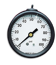 PGF:Pressure Gauges, Vibration Resistant Liquid Filled 