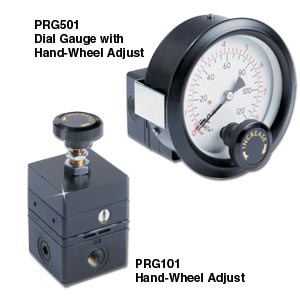 PRG101 and PRG501:Precision Pressure Regulators