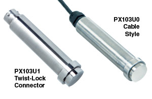 PX103-I Series:  Discontinued -  Flush Diaphragm Pressure Transmitter
