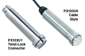 PX103-I Series: Discontinued - Flush Diaphragm Pressure Transmitter