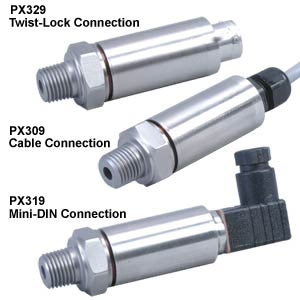 PX309/PX319/PX329/PX359  Series:General Purpose All Stainless Steel Transducers with Silicon Technology