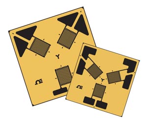 SGD-3/350-RY11:Rosette Strain Gages: 45° and 60° Gage Patterns