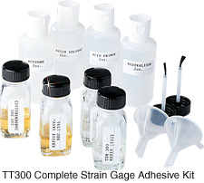 Strain Gage and Transducer  Accessories:Strain Gauge Adhesive Kit