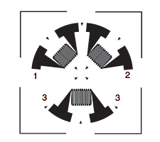 SG Stress Relief Gages:Strain Gages for Residual Stress Measurement