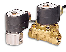 SV100-SV200:General Purpose 2-Way Solenoid Valves - NEMA-4, Stainless Steel and Brass