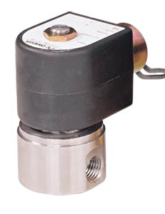 SV120 Series:2-Way General Purpose Solenoid Valves - Stainless Steel Body, Normally Closed