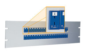 19MJP Series:19 inch Jack Panels Miniature Connectors