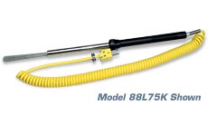 88L40K and 88L75K:Leaf Surface Temperaure Probe - for Instant Measurement of Flat Surfaces