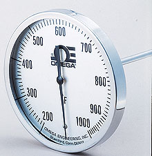 B and S Series:DialTempTM, Bi-Metal Stem Thermometers, 5