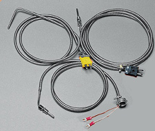 CF Series:Thermocouples for Extruders - Compression Style with Stainless Steel Cable