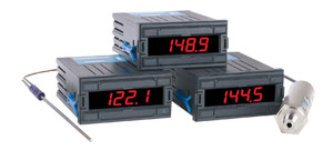 DP18 Series:1/8 DIN  Economical Digital Meters  for Temperature, Process or Electrical Measurement - Discontinued