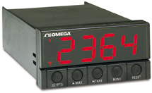 DP25B-TC:1/8 DIN Thermocouple and RTD Panel Meter with Large, Selectable Color Display