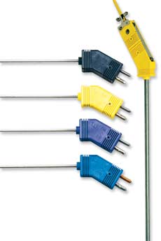 G(*)QIN and G(*)QSS:Thermocouple Probes With Low Noise Standard Size Connectors