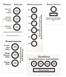 HC Series:Economical, Reversible, Humidity Indicating Cards