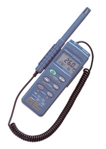 HH314A:Handheld Temperature Humidity Meter with USB and RS232