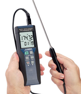 HH376:Precision RTD Handheld Data Logger Thermometer