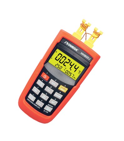 HH802U : High Accuracy J/K Input Thermocouple Thermometers