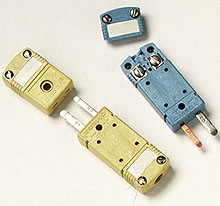 HMPW-(*) and HFMPW-(*):High Temperature Miniature Connectors- Male Connector Features Zinc Ferrite Core for EMI/RFI Suppression